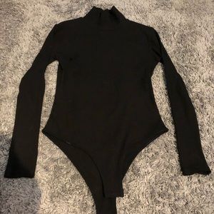 Long sleeve turtleneck body suit